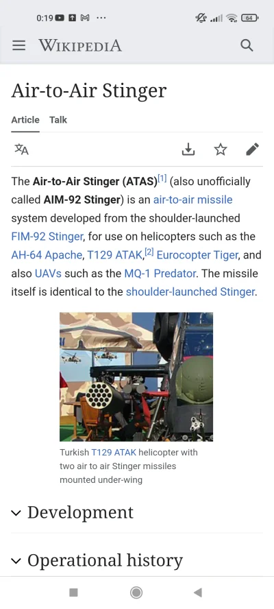 Konigstiger44 - Ale juz był takie rozwiązania AIM 92 to to samo co stinger