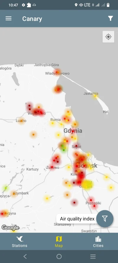 GoNpKNSsz - #smog #trojmiasto 

A ponoć nad morzem czyste powietrze