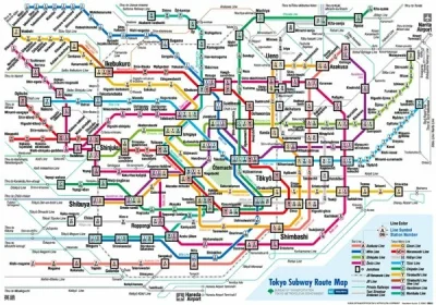 Ernest_ - Mapa #metro #tokio w 2D, w komentarzu w wersji 3D.

źródło: straphanger@u...