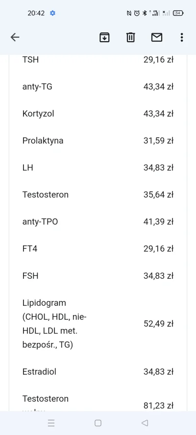 kochamajfony - @muadzik: poza testosteronem i prolaktyną wszystko jest w normach(racz...