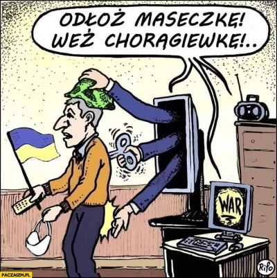 Czata49 - @CrazyKettle: Maseczek nie nosi się już od roku ponieważ wasi właściciele z...