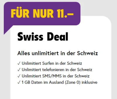 ms93 - Dobra oferta na abonament w #szwajcaria
Wszystko bez limitu w CH + 1GB intern...