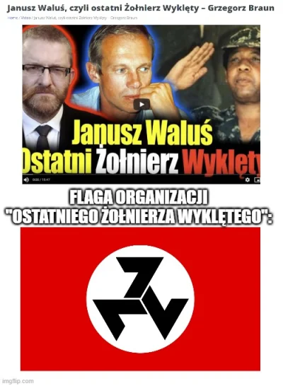 M.....a - Braunowi się chyba "Żołnierze Wyklęci" z wehrmachtem pomylili ( ͡° ʖ̯ ͡°)
...