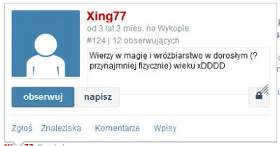 pomarancza3000 - @Xing77: 
Zero argumentów na pseudonaukę i wróżbiarstwo? To ty masz...