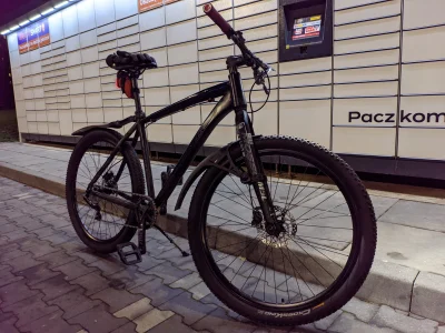 Wiciu553 - Tryb zimowy aktywowany. Singlespeed, opony XC na starych kołach i płaska k...