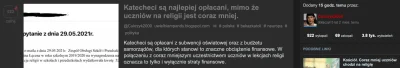 L3stko - Wczoraj na głównej z płomieniem było znalezisko pt. "Katecheci są najlepiej ...