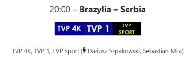 B.....a - A mecz @Brazylia skomentuje Dariusz Szpakowski (｡◕‿‿◕｡)
Matchday.pl
#mecz