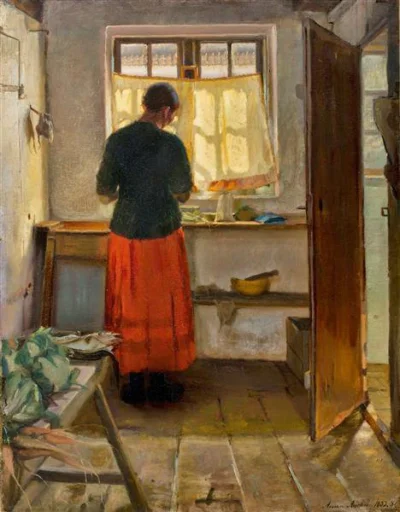dhaulagiri - Anna Ancher
Dziewczyna w kuchni 

#sztuka #art #obrazy #malarstwo
