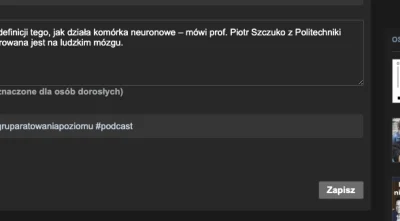 Ernest_ - @KatoPolak: wykop nie pozwala niestety edytować tytułu, w formularzu jest p...