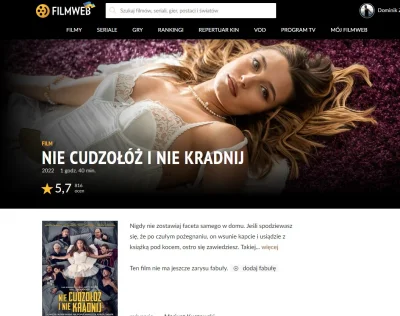 Dominias - #film #filmweb
Co się #!$%@?ło na filmwebie, że nie można ocen wystawić? ...