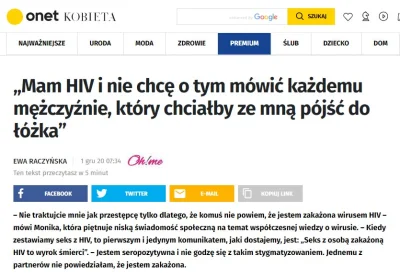 toniemojekonto1 - Onet który promował segregacje sanitarną promuje teraz ukrywanie HI...