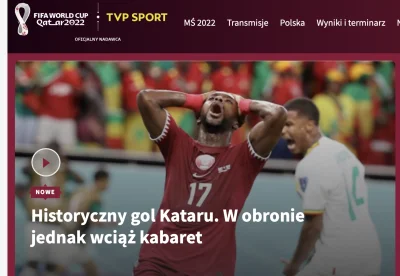 m.....2 - niezły nagłówek TVP Sport xd
#mecz #pilkanozna #mundial