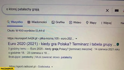 En1u - A to pamiętacie? O której dziś patałachy grają? ( ͡° ͜ʖ ͡°)
#mecz