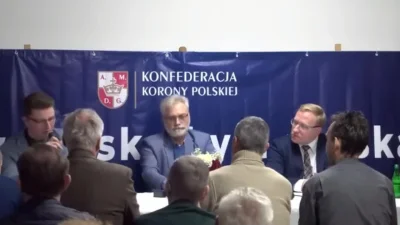 Strelau - Debata Konfederacji Korony Polskiej pt.:"Przyszłość niepodległości Polski" ...