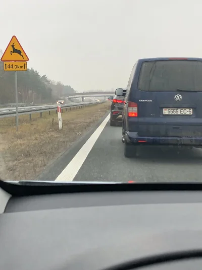 bartlomiej_rakowski - Oo autostrada 10 km/h śmiechu warte… takiego czegoś nie powinno...