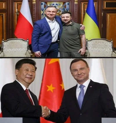 krzywy_odcinek - Gdyby tak Zelensky wiedział z kim się kumpluje ( ͡° ͜ʖ ͡°)