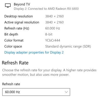 UczesanyPedryl - @BukovonKrossig: Gram na TV, ta sama rozdziałka - 2140p co w Windows...