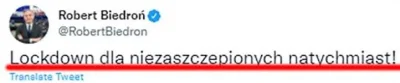 Rinter - LOCKDOWN DLA NIEZASZCZEPIONYCH NATYCHMIAST (╯°□°）╯︵ ┻━┻