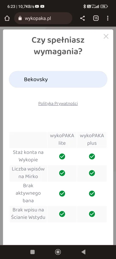 Bekovsky - (｡◕‿‿◕｡)
#wykopaka