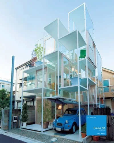 francuskie - Szklane domy. Projekt Sou Fujimoto

#citroen #citroen2CV #samochody #m...