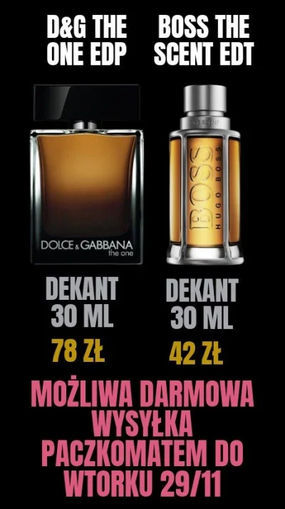 Borelioza666 - #perfumy 

Mam 2 kody na darmową wysyłkę ale nie wiem do kiedy działaj...