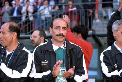 JanLaguna - Trener Iranu Dżalal Talebi. W latach 1964-1971 sam grał w reprezentacji I...