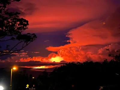 grzesiecki - Ale taki widok musi ryć banię #wulkan #hawaje