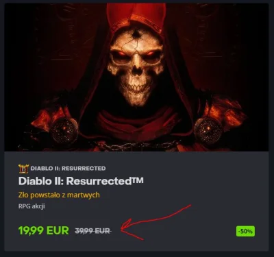 Arkenno - @Artic: Ale #!$%@?. Jeżeli chodzi Ci o oryginalne Diablo II z dodatkiem to ...