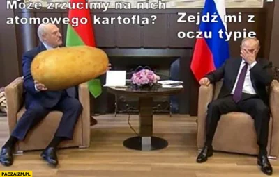 CKNorek - > Wystarczy że zrzucą 50 "ziemniaków" na elektorwnie kacapowskie

@manowa...