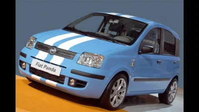 Najlepszegoido_tego - Fiat Panda wersja Imola. Produkowana podobno tylko na rynek nie...
