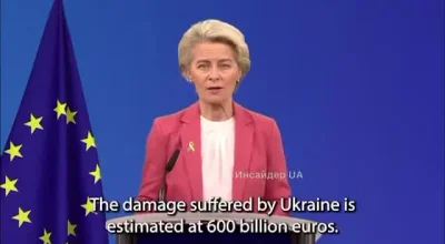 covidduck - Von der Leyen: 

„Straty Ukrainy od początku rosyjskiej agresji wyniosł...