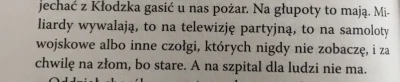 Cierniostwor - Wypowiedź starszej Pani, cytat z książki „Zapaść. Reportaże z mniejszy...