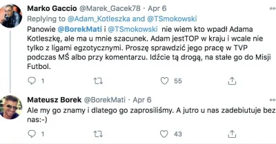 Dominek - @k-NN stworzył fake konta i pisał o sobie jaki to on jest zajebisty itd