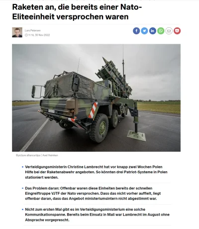 Okcydent - Niemiecki Bussiness Insider pisze:

'Nowa wpadka minister obrony: Lambre...