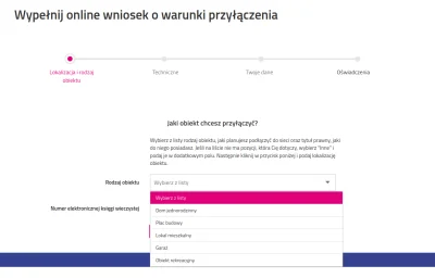 chodzacy_internet - @marek22: na razie goła działka, pytanie co we wniosku o przyłącz...