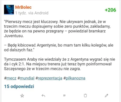 MrBolec - Przypominam wysrywy pseudoeksperta @MrBolec

#mecz #reprezentacja #hehesz...