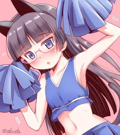 Hajak - #randomanimeshit #anime #oreimo #kuroneko #rurigokou @BlackReven #meganekko