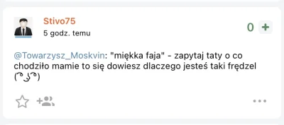 jack_ - Taki to jest słodziak - tak dla przyszłości. Ja z nim skończyłem jakąkolwiek ...