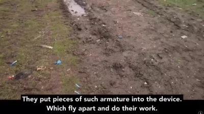RafDan - Rosyjski dron lancet uderza w Ukraińskie działo D20. Skutki wybuchu? Opona d...