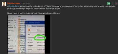 wonziu1 - @van-der-staas: Nawet ci się nie chce przyznać do błędu. Ścieżki w systemie...