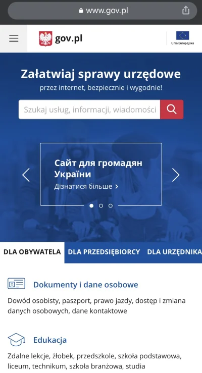 sklerwysyny_pl - Główna strona gov.pl
Czy PiS w końcu zezwoli Ukraińcom głosować na s...