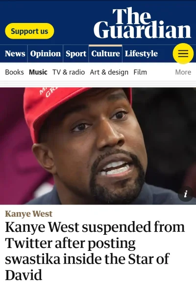 CthulhuFanatic - KANYE WEST - OSTATNI PŁOMIEŃ ZGASŁ, OFIARA KOMUNISTYCZNYCH KŁAMSTW!
...