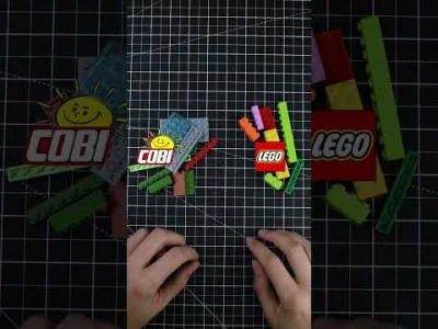 pbrickscom - Trochę śmieszkowania na temat łączenia klocków LEGO z COBI

#cobi #leg...