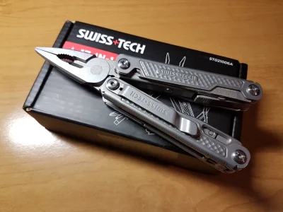 stigmatic - #multitool #aliexpress 
No i dotarł ten SWISS TECH, pierwsze wrażenie je...