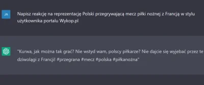 jwitos - od teraz pisze wszystko na mirko za pomocą AI #mecz #mundial #sztucznainteli...