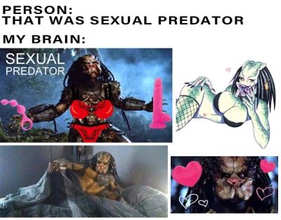 GordonShumway - moje neurony w mózgu dzisiaj XD #heheszki #film #predator #blackpill ...
