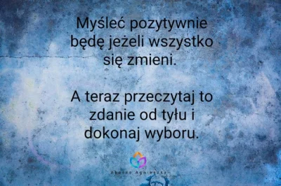 drMuras - Bycie pesymistą jest bardzo wygodne, bo często ceduje odpowiedzialność za w...