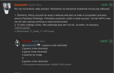 look997 - Te "gówno mnie obchodzi" to nie jest typowa onuca?
#onucamode #ukraina #po...