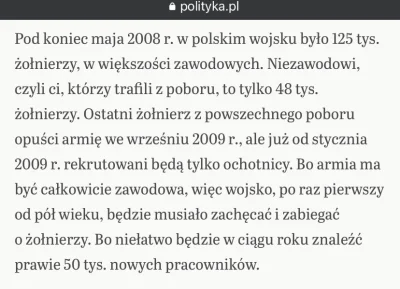 sklerwysyny_pl - @MamByleJakiNick: Ale nie wszyscy - nie był to już powszechny pobór,...