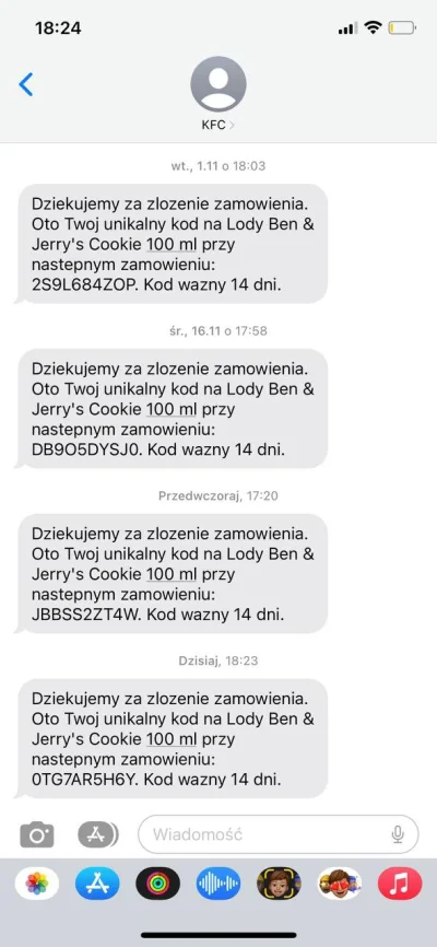 Smartek - Gdyby zechciał ktoś zakupić lody w KFC to kuponiki przekazuję, bo sam nie s...